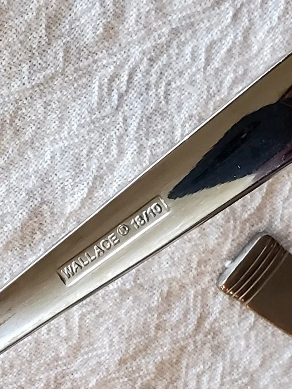 Wallace Napoli Frost Stainless Steel 18/10 Flatware 15 Pc. Vintage Discontinued